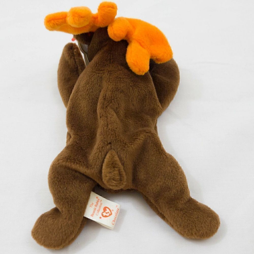 4th Generation Tag, Retired, Ty Chocolate (Moose) - Picture 3 of 8